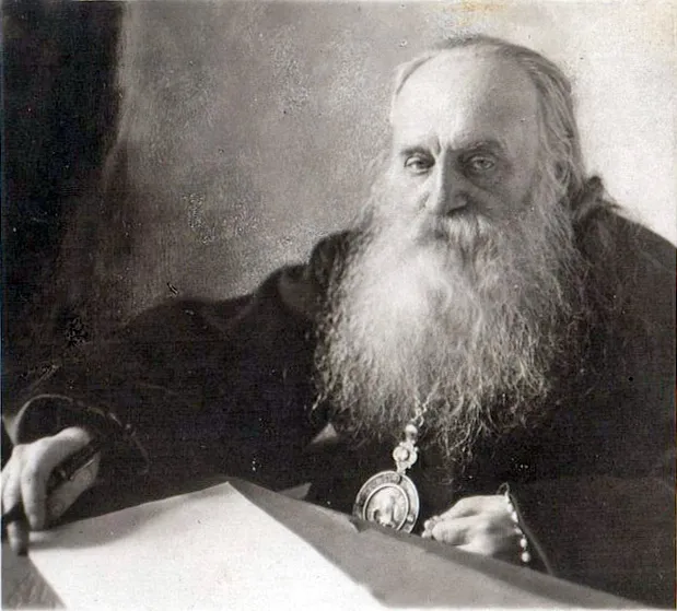 Le métropolite Antoine (Khrapovitski), chef de l&rsquo;Église hors-frontières. 1935. (Wikimedia Commons, domaine public.)